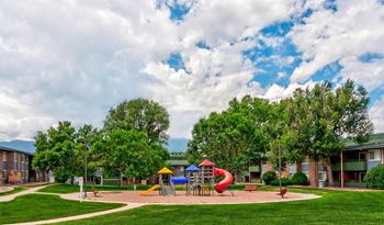 Playground area at University Village Apartments, Colorado Springs